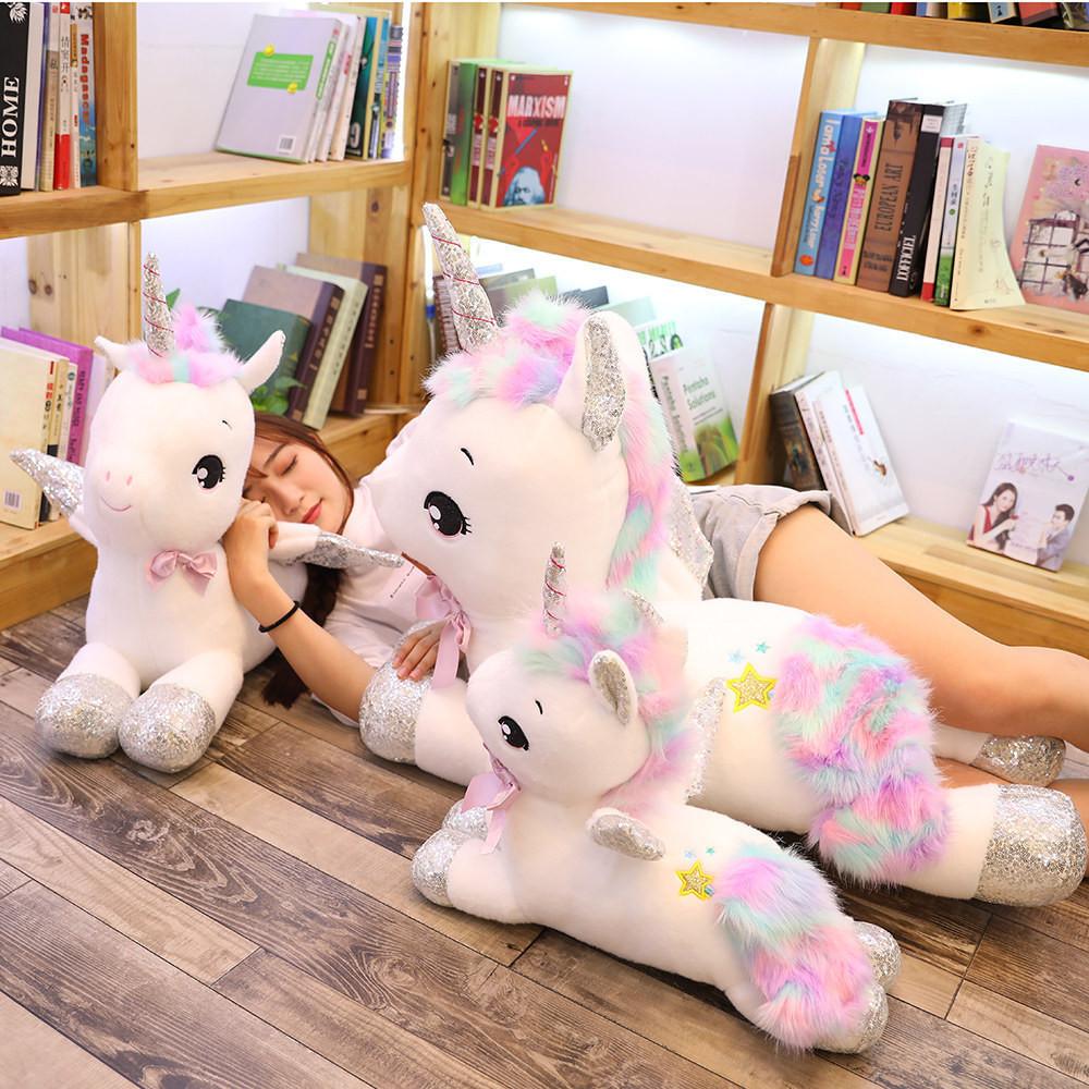 Adorable Plush Unicorn Toy Large Soft Doll Creative Children's Gift Wholesale