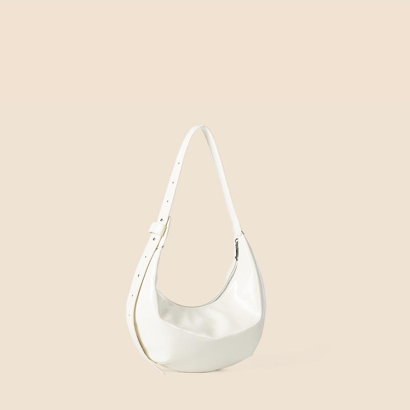 

Fashion All-in-one Dumpling Bag Female Minority Commuter Underarm Bag High-grade Pu Solid Color Hand Bill Shoulder Bag белый