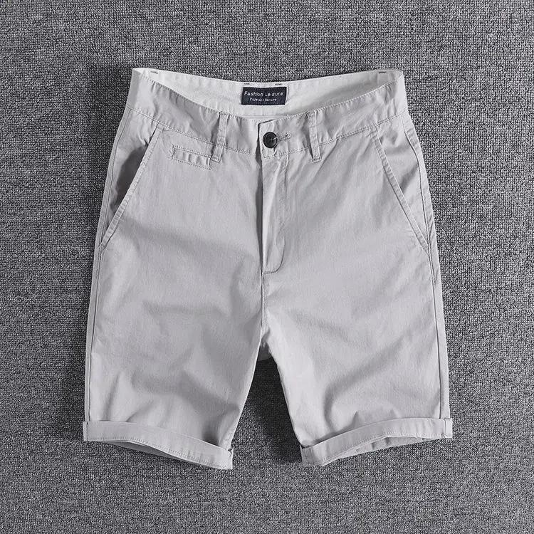 Men's Multicolor Washed Elastic Summer Casual Shorts