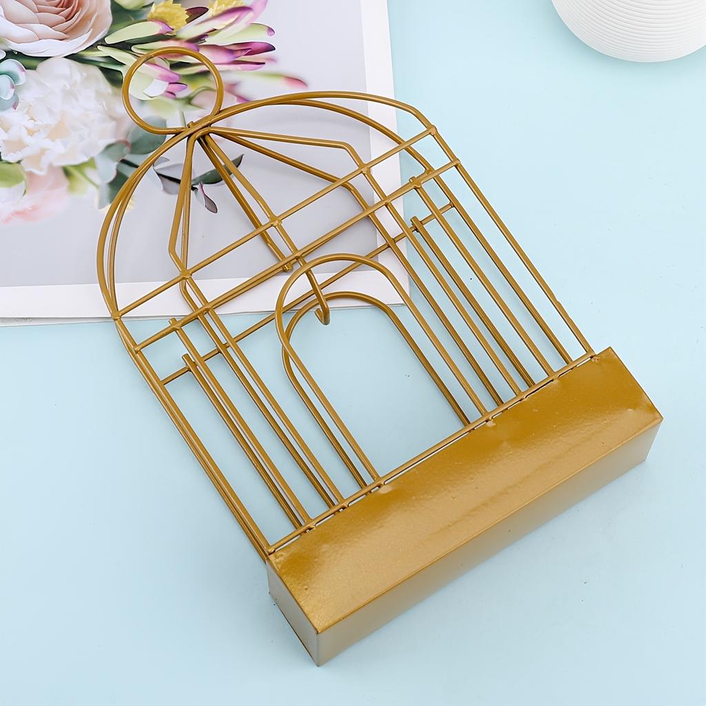 1 Adet Metal Sivrisinek Kovucu Standı - Kafes Tasarım Sivrisinek Kovucu Dış Mekan/İç Mekan Kullanımı İçin, Altın Kaplama Dayanıklı Metal, Elektrik Gerektirmez