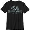 Jurassic World Boys' Big Officially Licensed Tropic World Graphic Tee