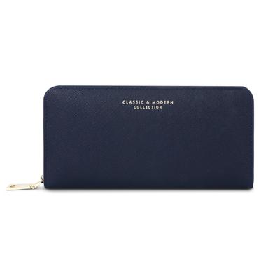 Long Large 8 Card Round Popular Coin PU Bill Smartphone Compartment [Joyasslly] Women's Wallet, Capacity, Slots, Zipper, Purse, Strap, Leather,