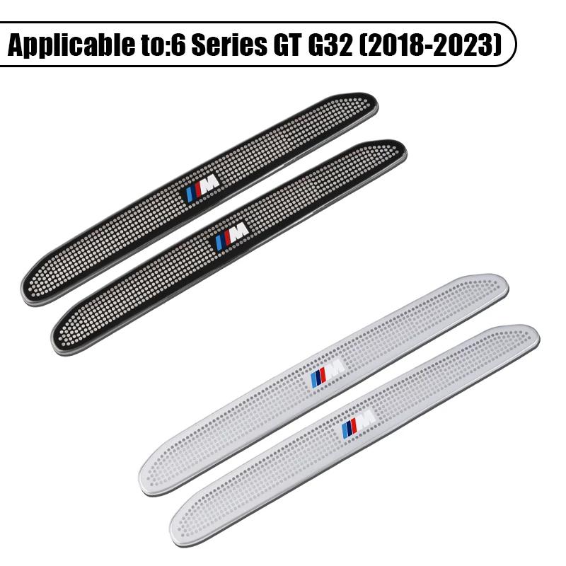 CDKO4 2Pcs Car Air Outlet Protective Cover Dust Proof Net Interior Stickers Accessories For BMW 3 4 5 6 7 Series X1 X2 X3 X4 X5 X6 F30