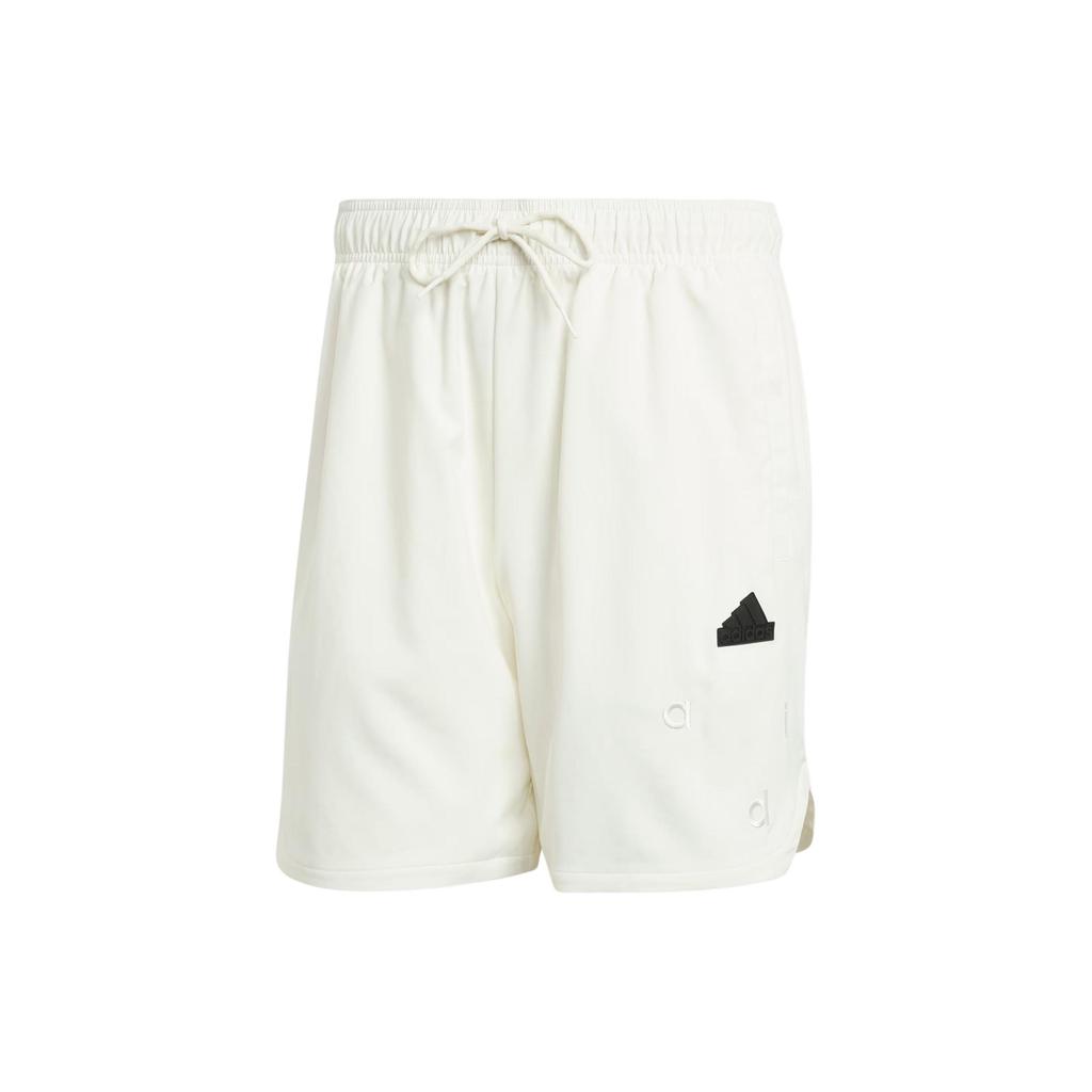 Adidas Embroidered Woven Shorts Men Shorts White IP3798