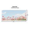 Anime Tulpenfeld Mauspads 500X1000 mm Großes Gaming-Mauspad Gamer XL Gummi Otaku Tastaturunterlage Laptop Schreibtischmatte