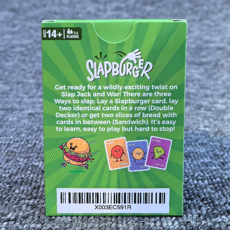 Slapburger: New English Edition - Party Card Game