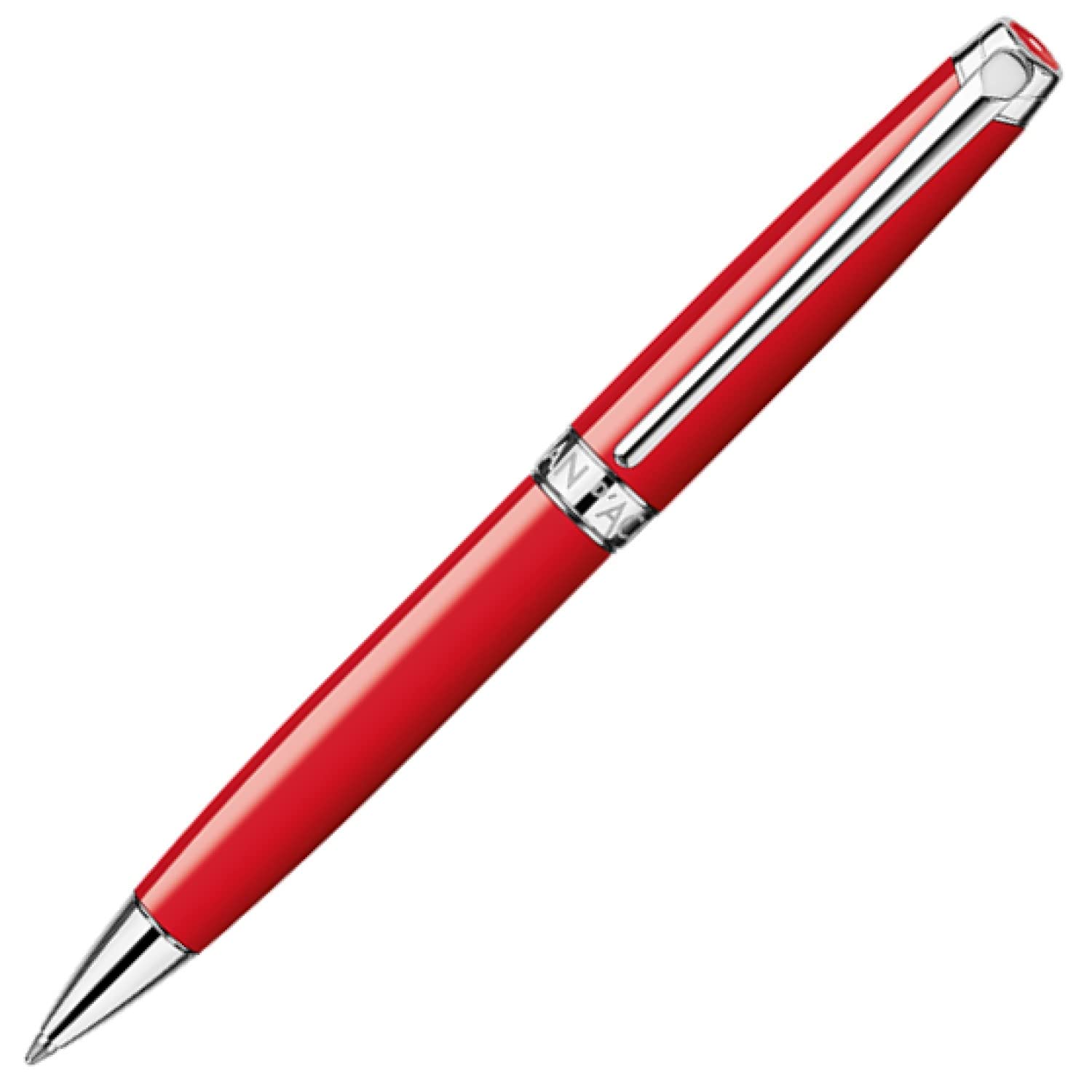 

Caran Ballpoint Pen Medium Point Scarlet Red Genuine Imported Product d Ache Oil-based Léman 4789-770