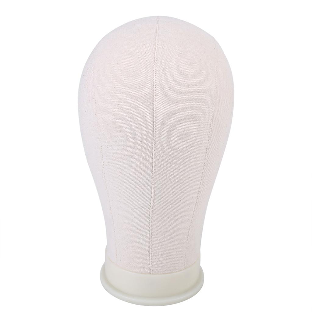21inch Canvas Head Wig Model Making Mannequin Head Hat Headwear Cap Display Manikin Model