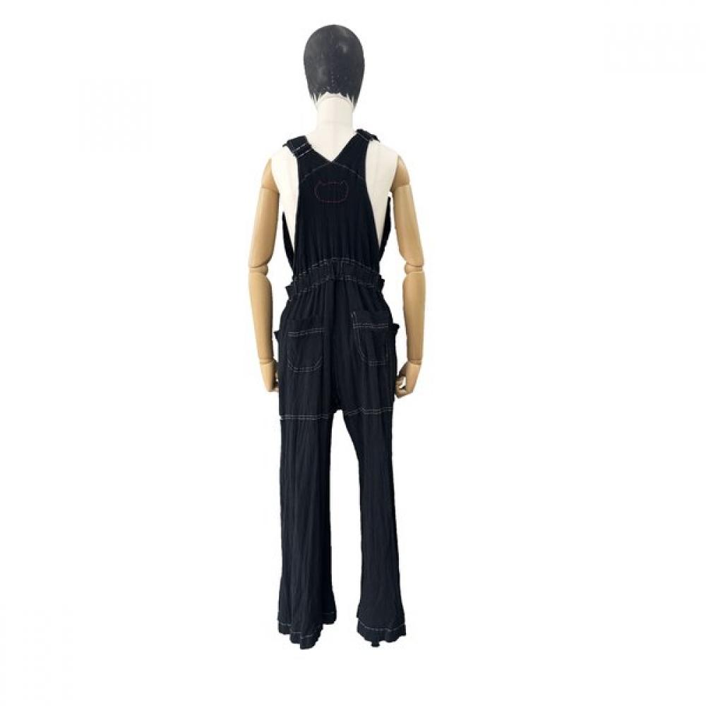 La Vita Junko 100  Cotton Pleated Overalls Cqfpt003