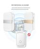 Wireless Plug-Free Doorbell with Remote Control - Long-Range, Battery-Powered, Ideal for Homes & Seniors