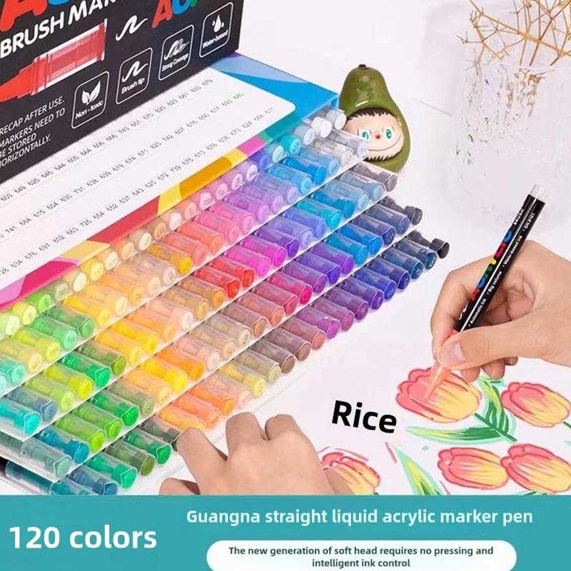 

Сменные стержни для акриловой краски Guangna маркеры наконечники для кистей живопись для наскальной живописи фестиваль подарок Diy Art Sationery Supply 10pcs