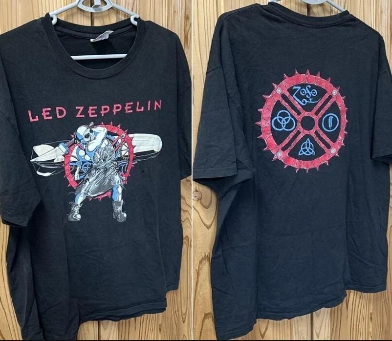 Led Zeppelin Zoso 90s Gift For Fans T-shirt size S-5XL M