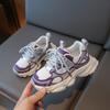 Boys shoes 2025 new spring children's sports shoes girls dad shoes student shoes medium and older children's breathable mesh shoes
