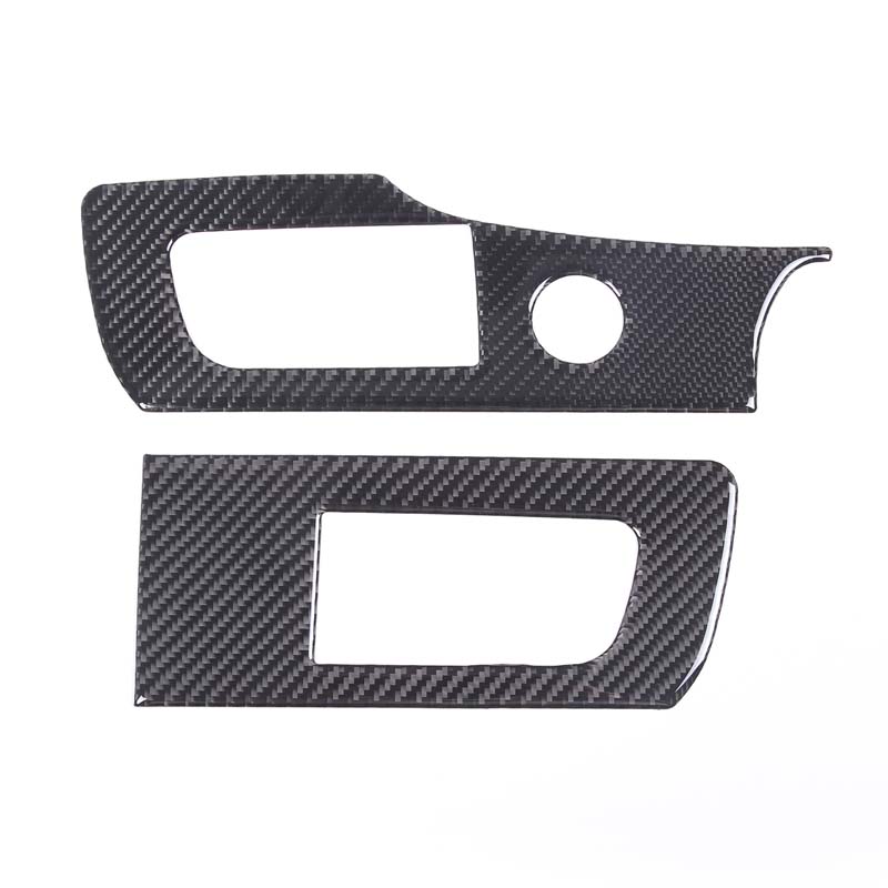 For Porsche Taycan    2022 Soft Carbon Fiber Car Side Air Vent Outlet Cover Trim Sticker Car