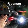 2026 LED Sensor Headlight Super Bright 1000M Headlamp Most Powerful Head Flashlight Waterproof Outdoor Fishing Lantern