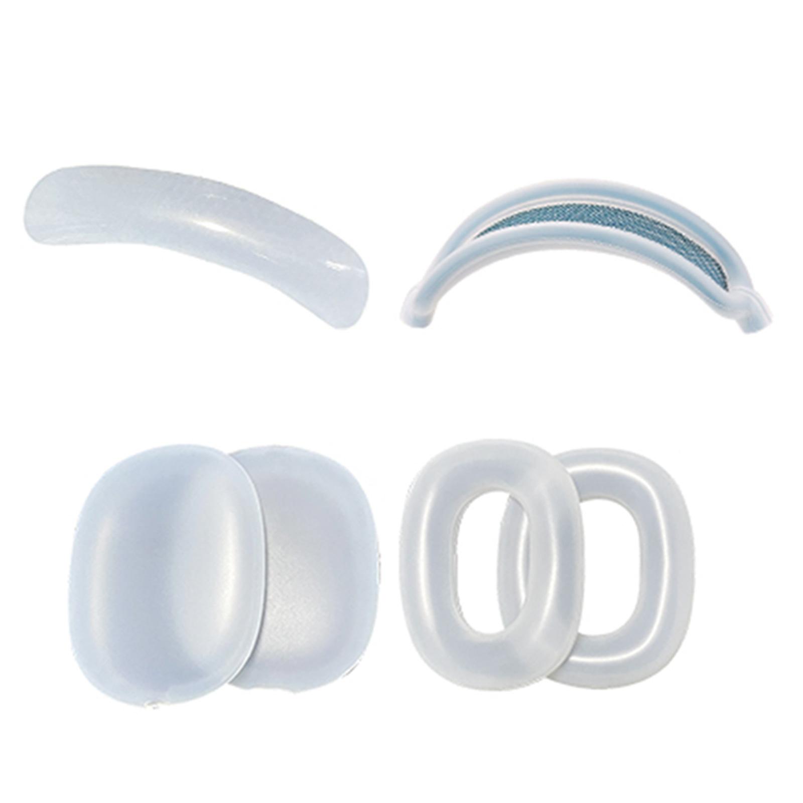 

Силиконовый чехол для наушников AirPodsMax, гарнитура с защитой от царапин, амбушюры, чехол для наушников/крышка на голову 4-в-1 14