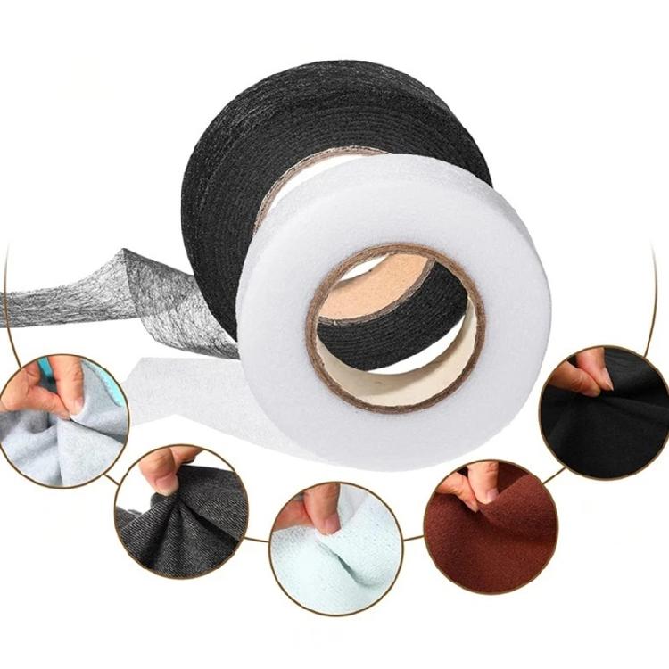 60 meter Hemming Tape For Garments And Curtains Iron On Adhesive Nonwoven Fabric Hemming Tape for Pants Clothes Curtains