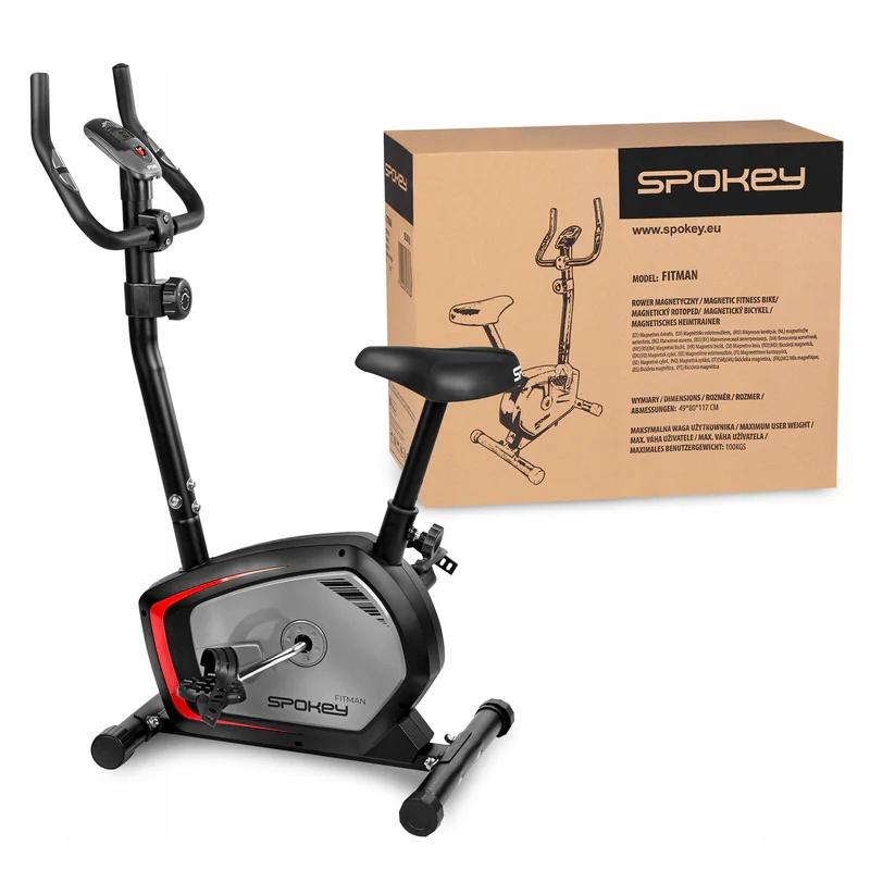 Spokey Fitman Vertical Magnetic Exercise Bike 1 Pc