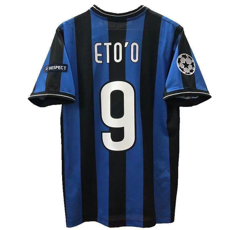 Vintage Jersey Football Jersey Classic Country Milito Ronaldo Maldini Sneider Bergkamp Jersey