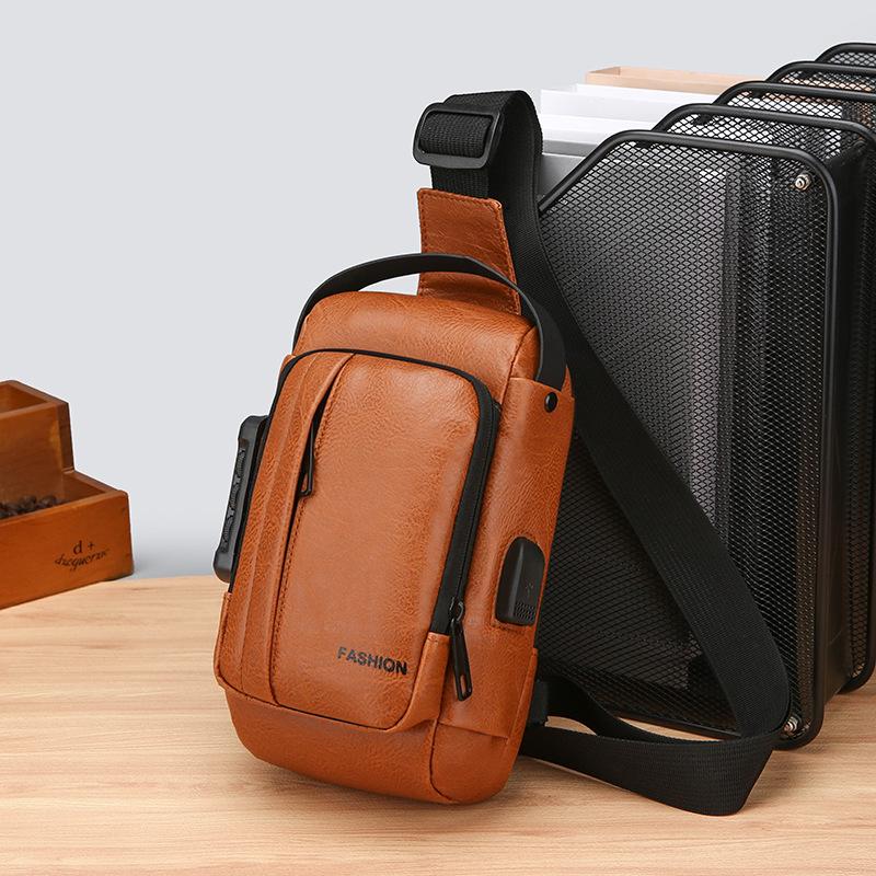 The New Motorcycle Bag Mainly Promotes the Fashion Classic Large-capacity Single-shoulder Diagonal Bag