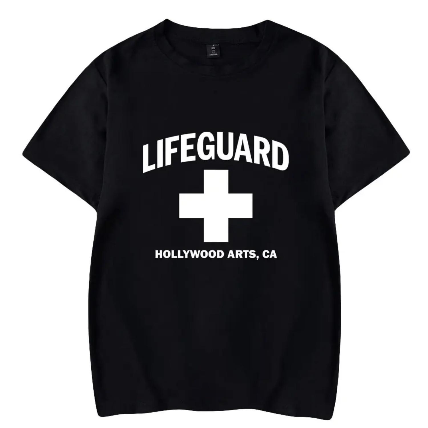 Sinjin Drowning Tshirt Crewneck Short Sleeve T-shirt Men Women Streetwear Printing Casual Stylish Hip Hop S