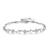 Cubic Zirconia Friendship Bracelet: Versatile, Fashionable Gift for Women, Students, Sisters, or Girlfriend