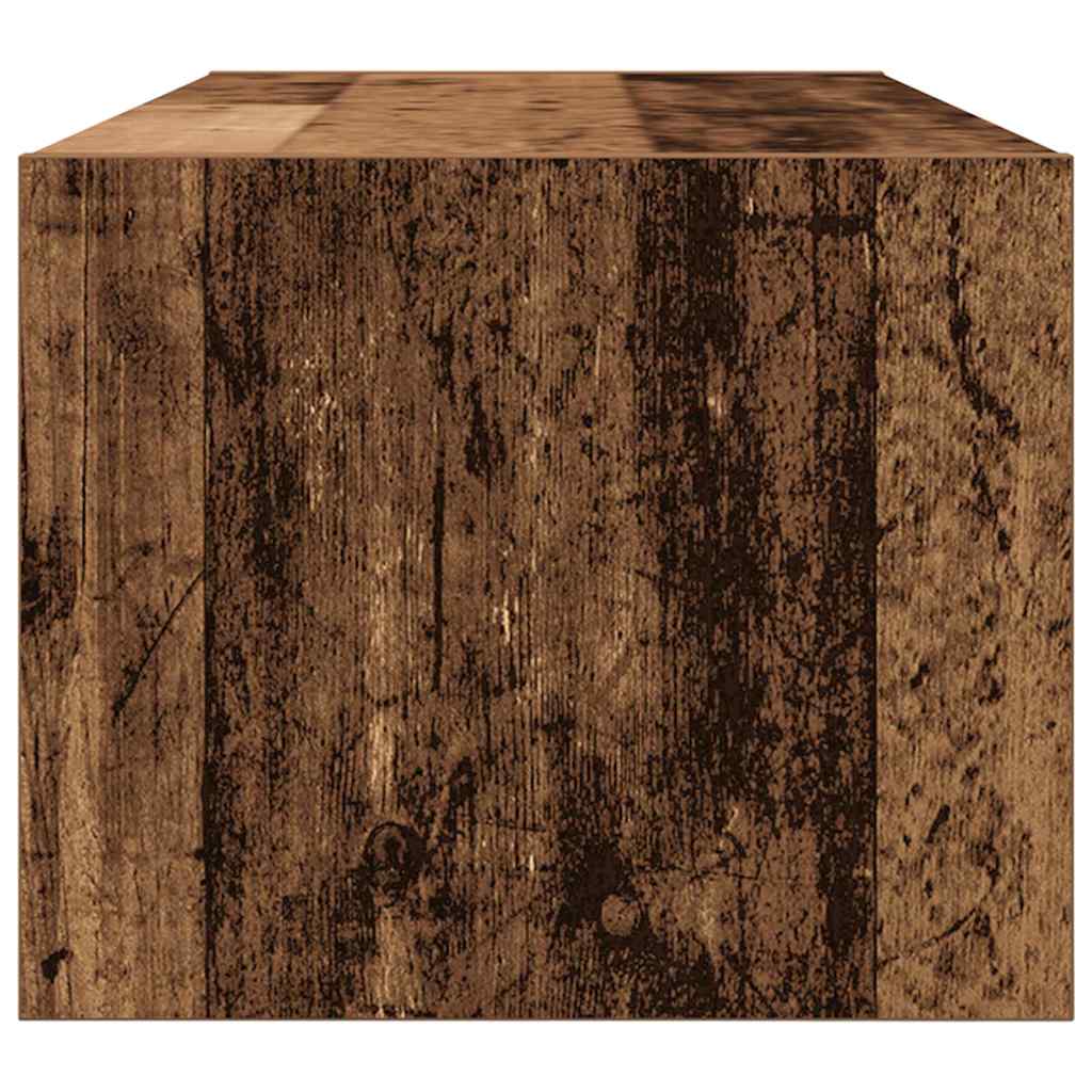 TV Cabinets 2 pcs Rustic Wood Look 80 x 31 x 25.5 cm Engineered Wood