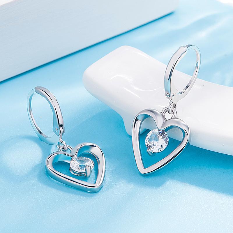 925 Silver Stud Earrings Beautiful Earrings High Quality For Women Earring Wedding Fine Jewelry Accessories Party Gift