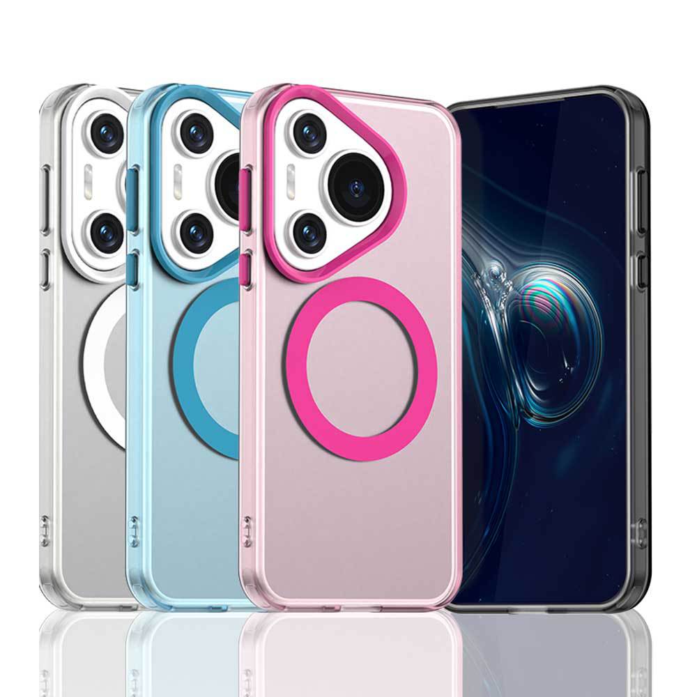 Applicable To Huawei Pura80Pro Candy Magnetic Mobile Phone Case Pura70 Matte Anti-drop nova13Pro Protective Case