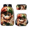 Mario Mario School Bag Children'S Backpack Cartoon Satchel
