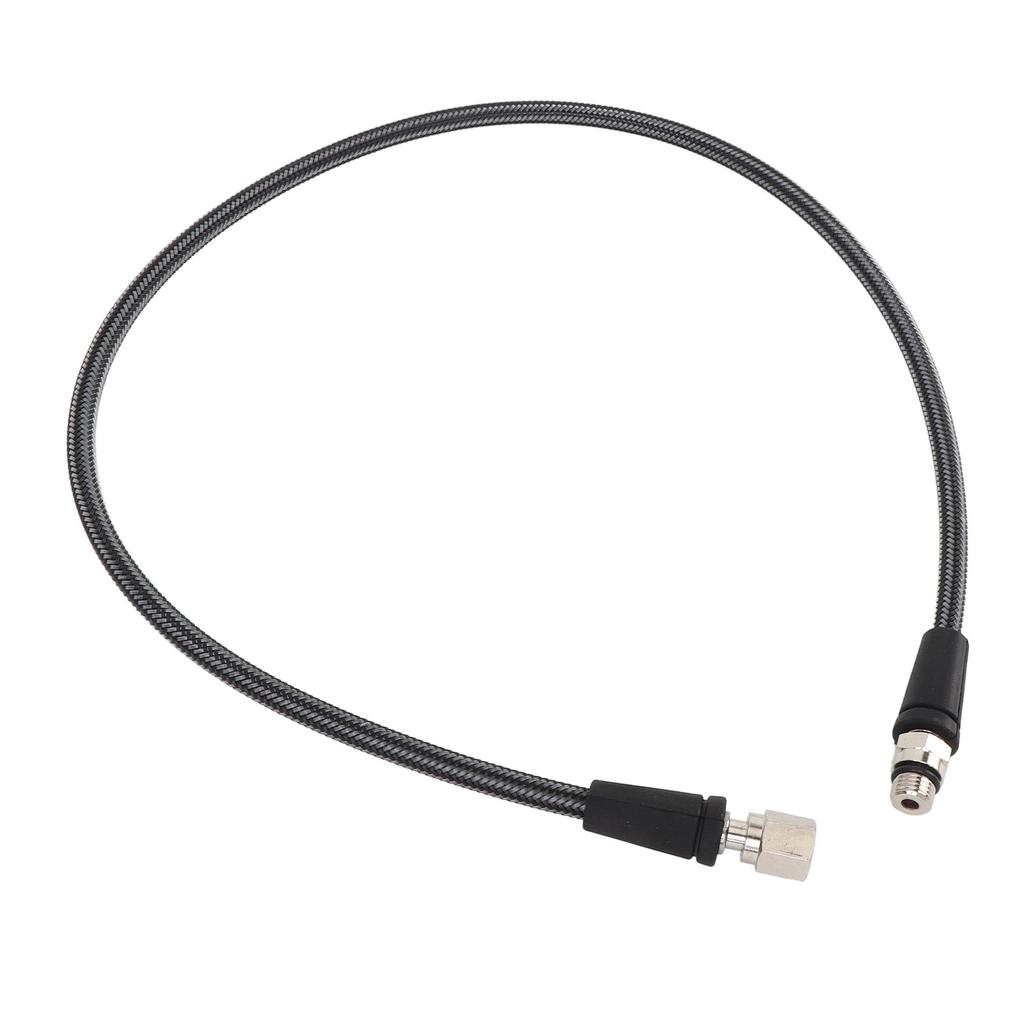 Scuba Diving High Pressure Hose 80cm Carbon Fiber Braiding Flexible Diving Pressure Gauge Hose for B