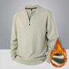 Men's Padded Warm Fashionable Versatile Large Size Heavyweight Sweater Soft Quality Fabric Round Neck Design Loose Casual Sports Long Sleeve