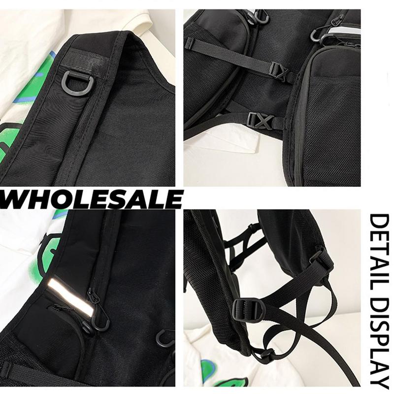 Lauf-Brusttasche, atmungsaktive Laufweste, Outdoor-Sport-Brusttasche, tragbare Front-Brusttasche, Lauf-Brusttasche zum Laufen