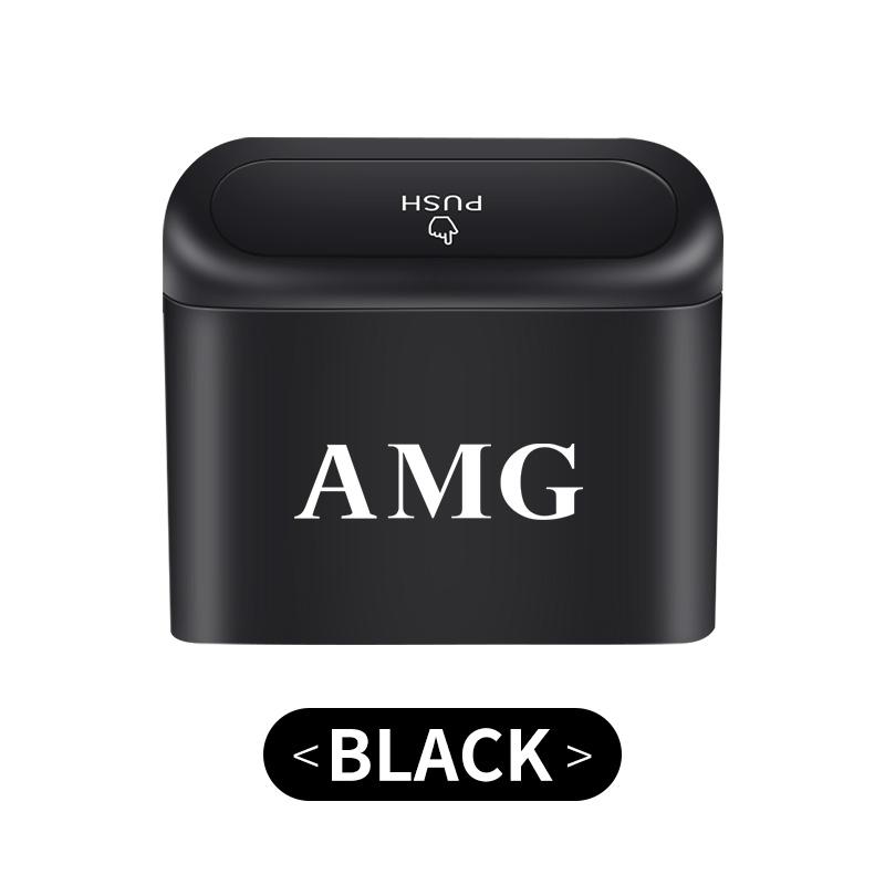 

Car Trash Can Clamshell Trash Bin For Mercedes Benz W124 GLA GLC ML GLB GLK GLE GLS G63 GLC43 G350d Auto Interior Accessories