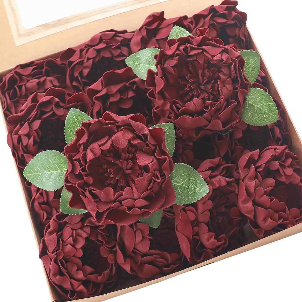Gift Box Foam Pe Rose With Rod Simulation Fake Flower Home Decoration Flower