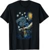 Starry Guitar Gifts Guitarist Rock Concert Festival Cotton Tee - MADE IN USA