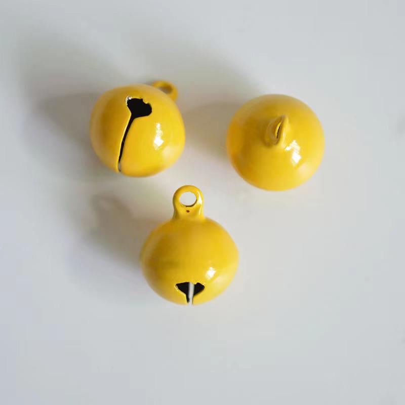 14CM Colorful Small Bell Keychain Pendant - DIY Pet and Christmas Decoration