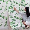 70Cmx5M 3D Brick Pattern Wall Sticker Self-Adhesive Panel Water-Repellent Living Room Wall Cover Home Ornament