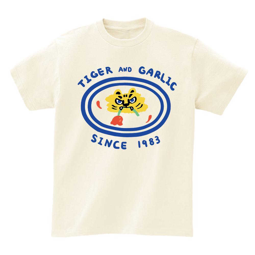 Tiger And Garlic Blue Tiger And Garlic Since 1983_Cream White/Xxl