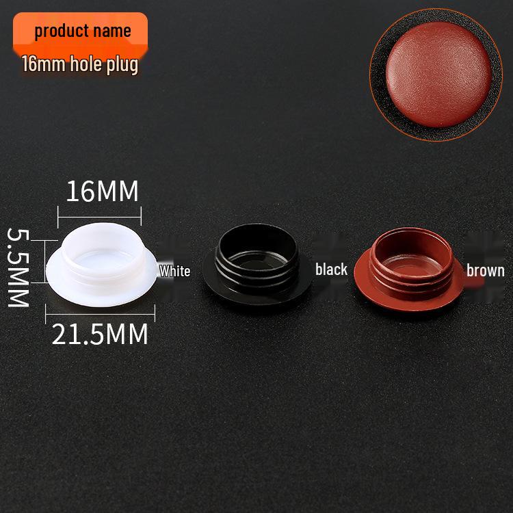 Yingya Furniture Moisture-Proof Plastic Screw Hole & Hinge Plug Cover (5-40mm).