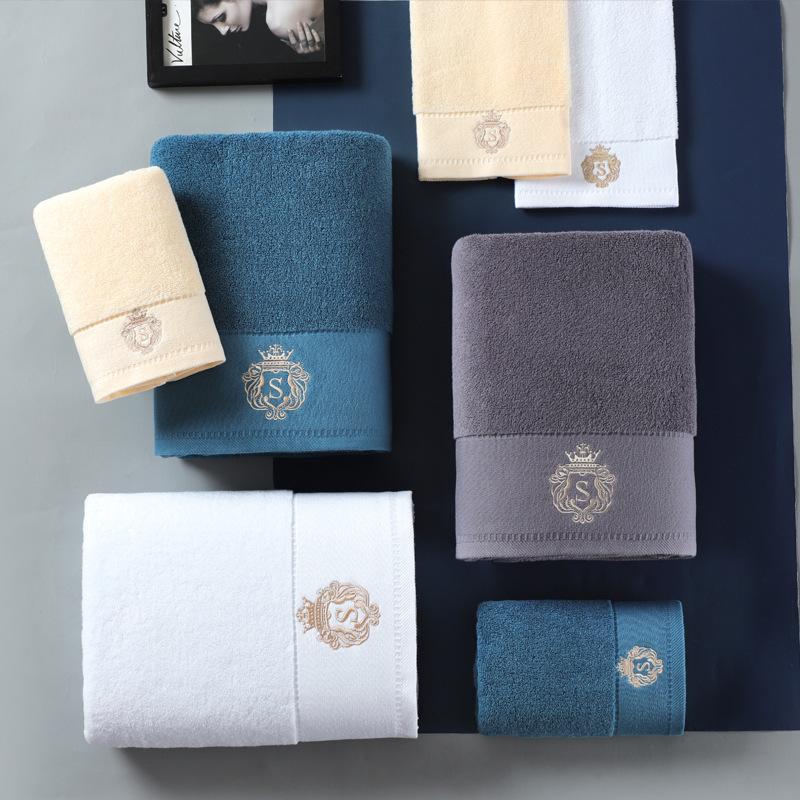 Star Pure Cotton Thickened Adult Face Towel 120g Boutique Long-staple Cotton Face Towel Towel