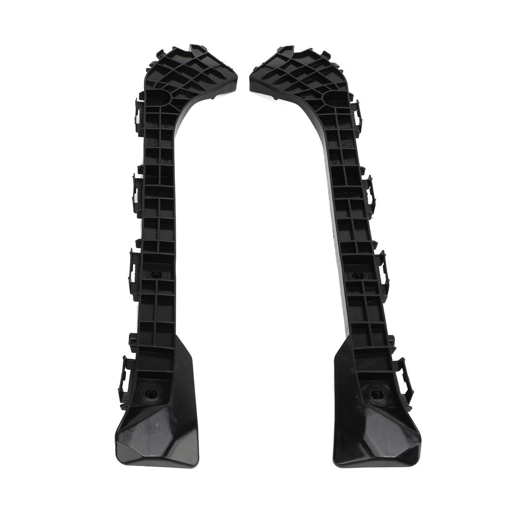 1 Pair Rear Bumper Bracket 5257647020 Shockproof Black Left and Right Bracket Set Replacement For Prius 2010 to 2015