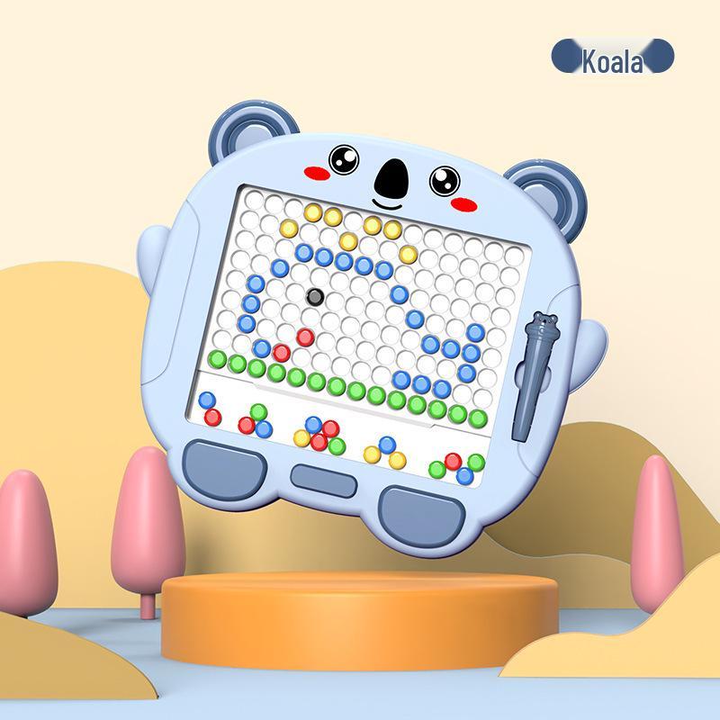 Children's Magnetic Drawing Board - Educational Puzzle Toy for Early Writing and Pencil Grip Training