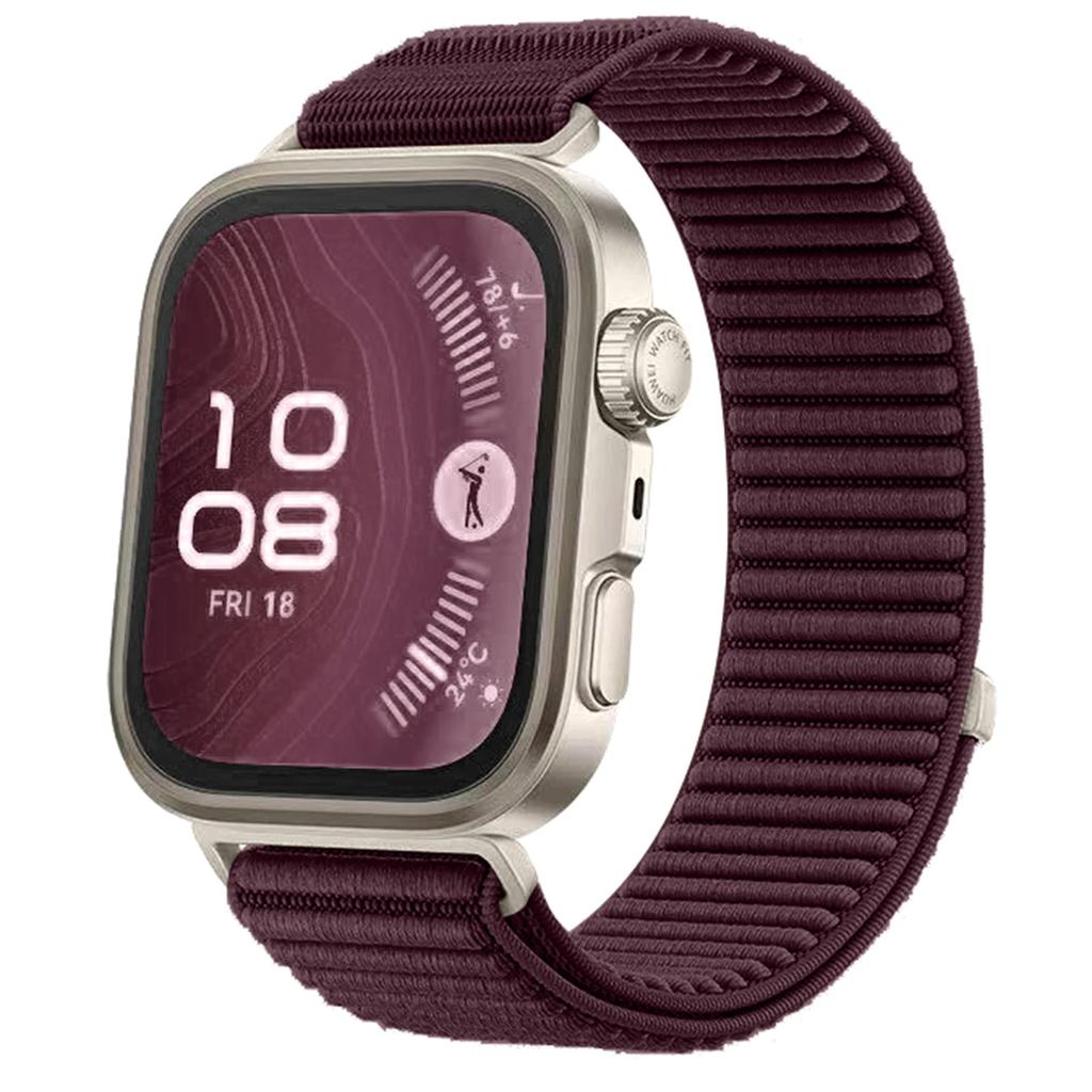 Official Nylon Braided Loop Strap for Huawei Watch Fit 4 3 Sport Breathable Bracelet for Huawei Watch Fit 4 Pro Wristband Correa