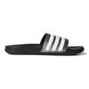Adidas Abrasion Resistant Abrasion Resistant Low top Kids' Slippers Black White Kids' FY8836