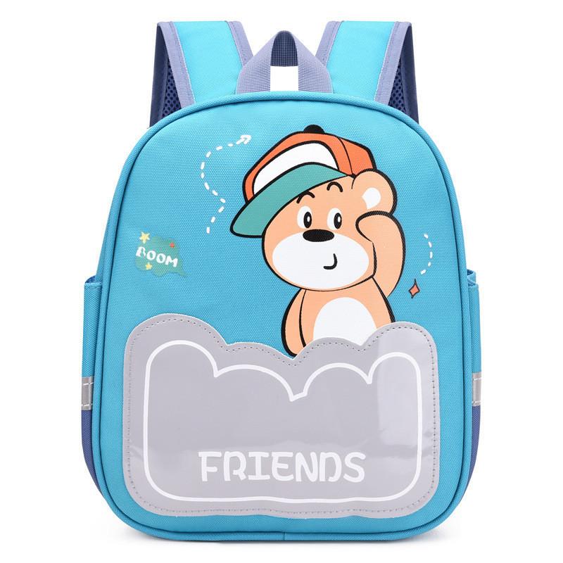 Adorable Cartoon Kindergarten Backpack For Kids With Large Capacity And Durable Oxford Fabric