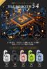 Bluetooth Wireless Compatible with iPhone and Touch Single or Binaural 5.4 Earbuds, Android, Built-in Mic, Calls, Control, (Black)