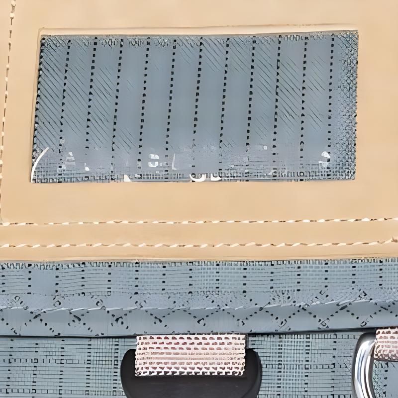 Acne Studios Transparent Id Slot Flap Closure Nylon Shoulder Crossbody Bag Women Bags Dark-Gray C10140DC9