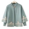 Mid-mother Outfit Autumn and Winter New Fashion Knitted Sweater Two-piece Set Long-sleeved Bottoming Shirt Seven-quarter-sleeved Coat Set