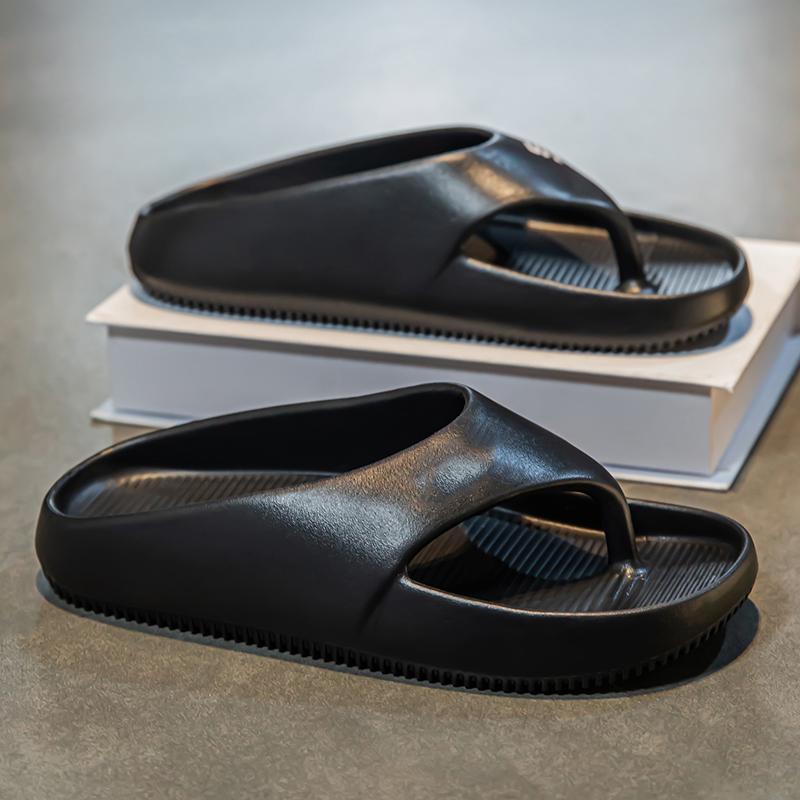 Summer Eva Men Slippers Non-slip Mens Flip Flops Outdoor Fashion Beach Shoes Lightweight Comfortable Indoor Home Bathroom Shoes